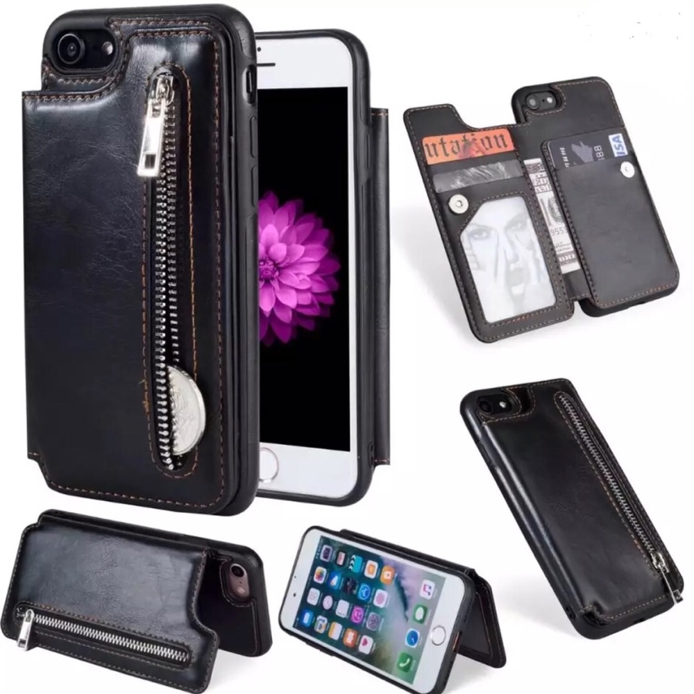 !!SOLD!! Black iPhone 7 Plus phone case Wallet